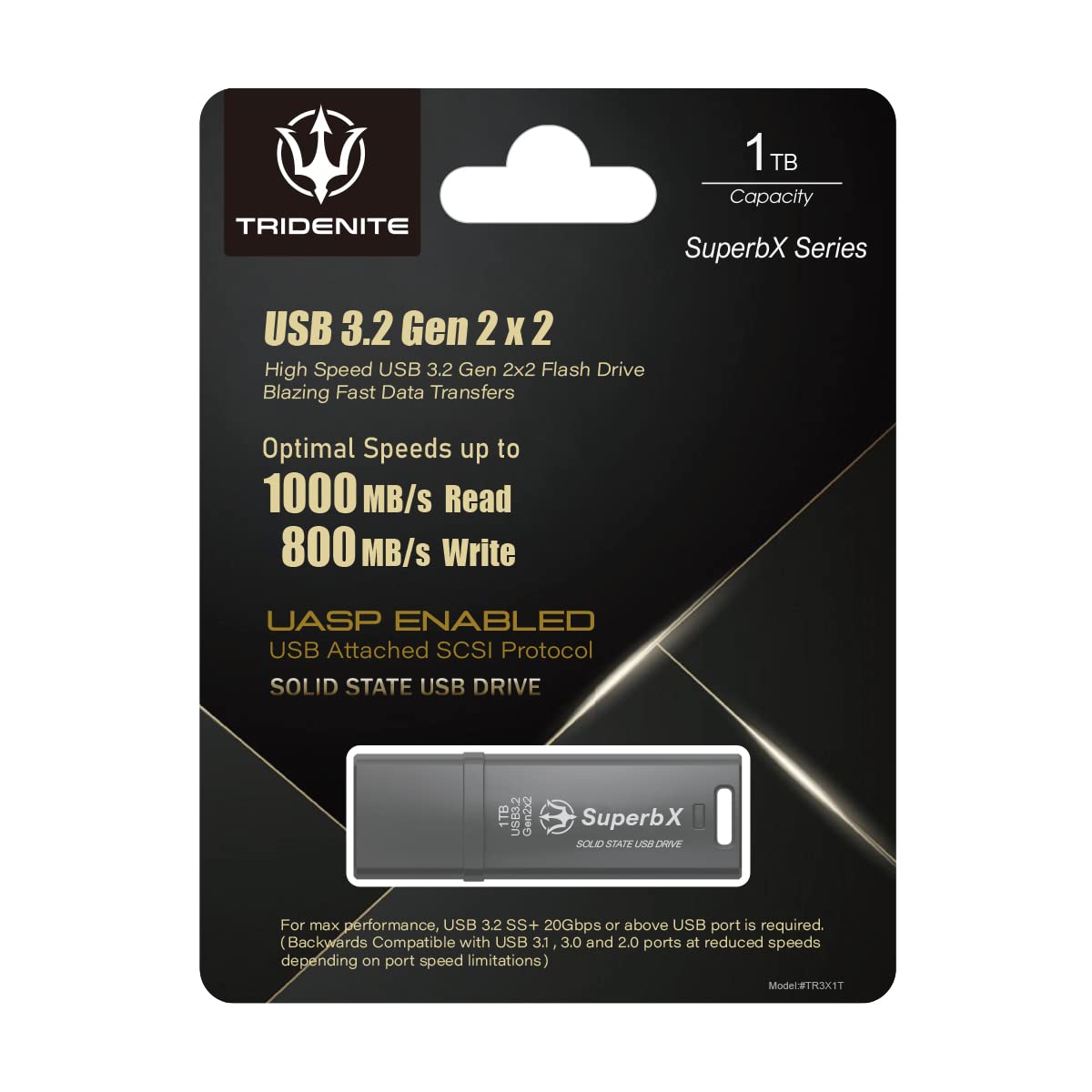 外付けハードディスク・ドライブ TRIDENTE 1TB USB 3.2 Gen 2x2 SuperbX Amazon.co.jp: TRIDENITE SuperbX SSD External 1TB USB 3.2 Gen2x2